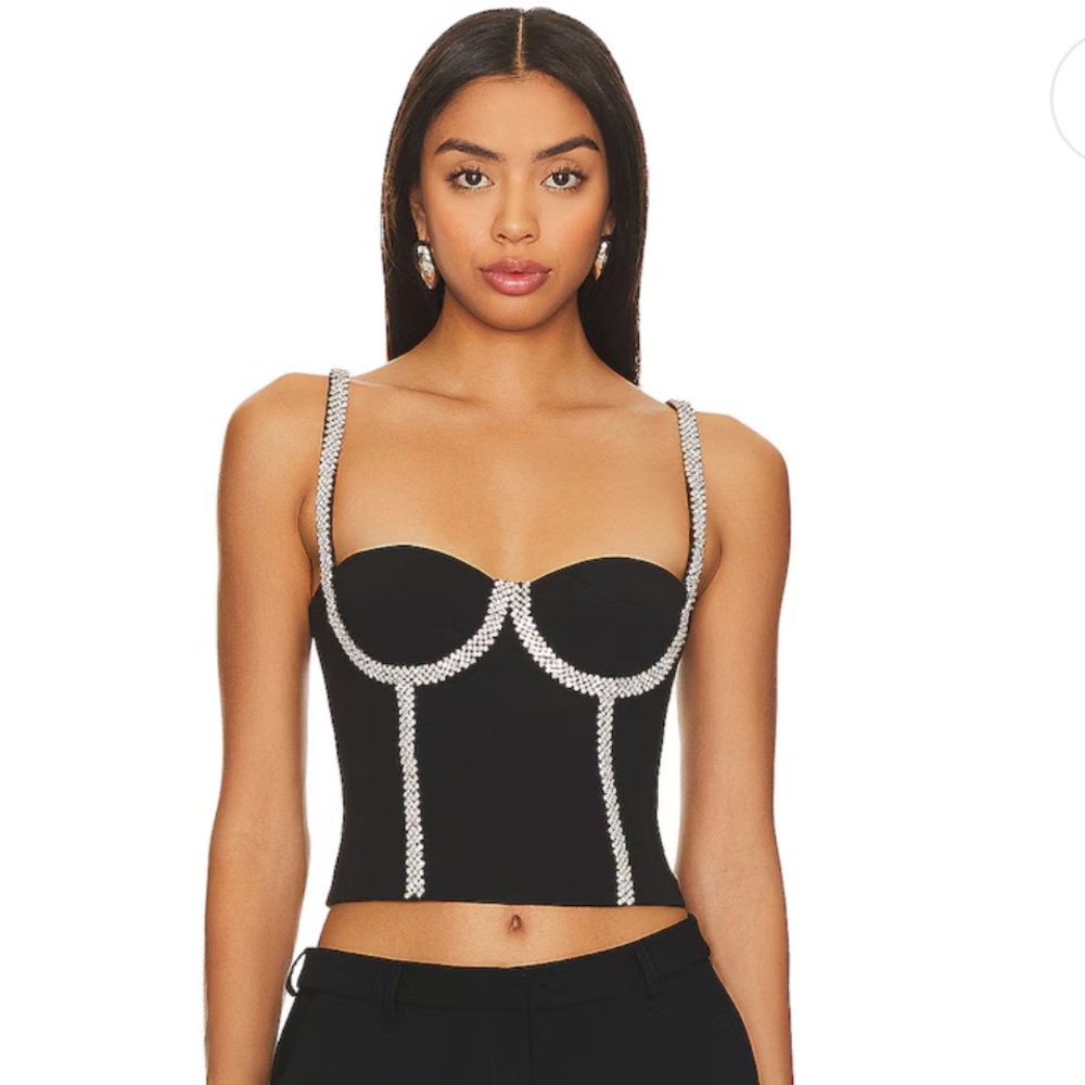 Revolve Cecilia Bustier Top in Black
Lovers and Friends